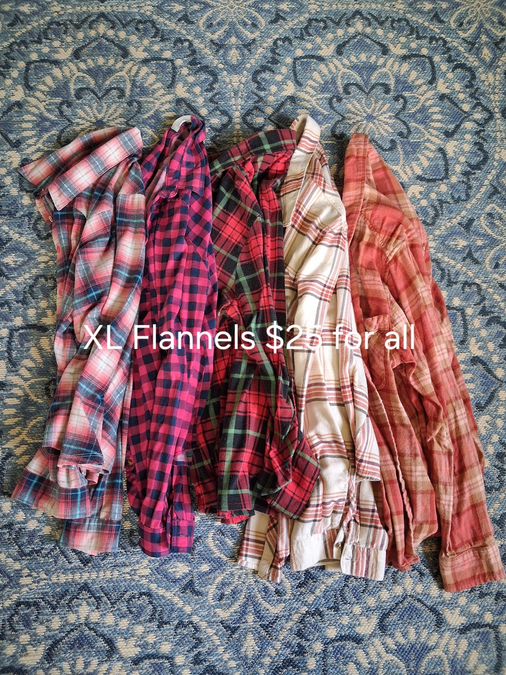 Women's Plaid Button-Down Flannel Shirt - Pink/Red